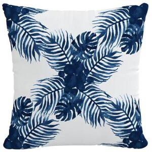 "22"" Outdoor Pillow by Skyline Furniture in Navy"