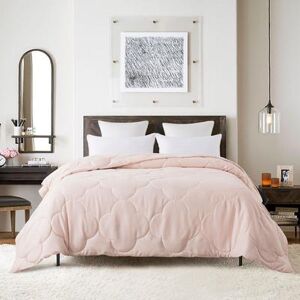 Pendant Down Alternative Comforter by St. James Home in Blush (Size KING)