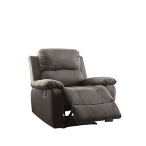 Recliner (Motion) by Acme in Charcoal Microfiber