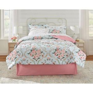 Wentworth Bed-in-a-Bag Comforter Set by BrylaneHome in Floral Multi (Size TWIN)