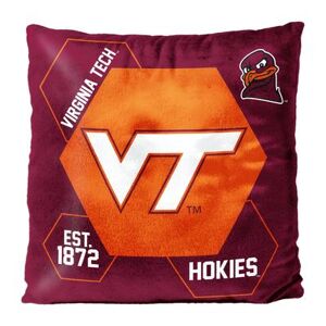 Virignia Tech Connector Velvet Reverse Pillow by NCAA in Multi