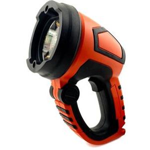 Q-Beam Clamp Lamp Led Spotlight by Viatek in Orange Black