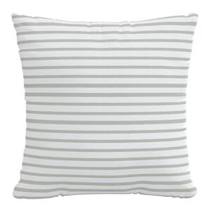 "22"" Outdoor Pillow by Skyline Furniture in Stripe Grey"