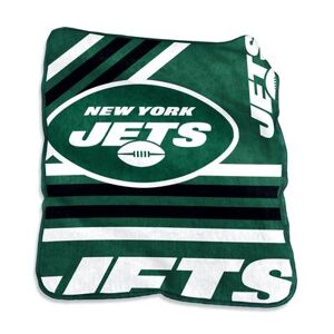 New York Jets Raschel Throw Home Textiles by NFL in Multi
