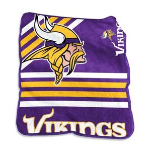Minnesota Vikings Raschel Throw Home Textiles by NFL in Multi