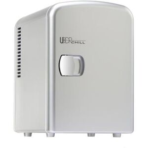 Uber Chill Portable Mini Fridge by Uber Appliance in Silver