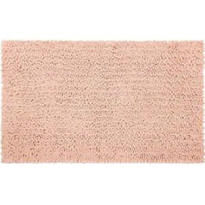 "Wide Width Metaphor Bath Rug by Mohawk Home in Blush (Size 20"" W 34"" L)"