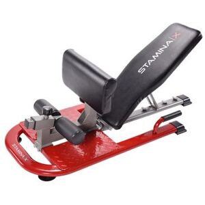 Stamina X 4-In-1 Strength Training Station Home Fitness Equipment by Stamina in Red Black