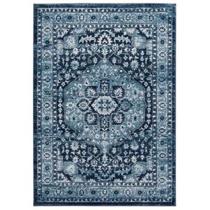 "Bali Caymen Area Rug by United Weavers of America in Navy (Size 7'10""X10'6"")"