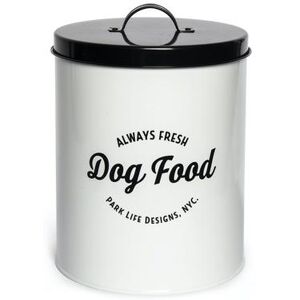 Wallace Food Tin Pet by Park Life Designs in White