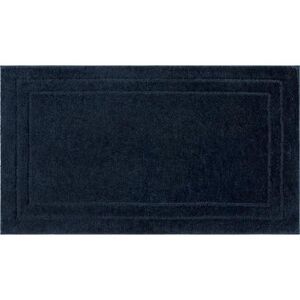 "Wide Width Diplomat Bath Rug by Mohawk Home in Indigo (Size 20"" W 34"" L)"