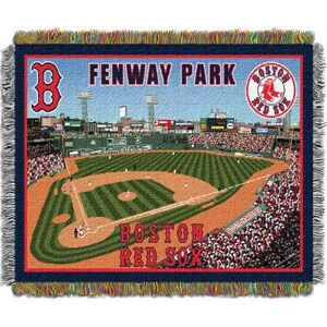 New Fenway Park Stadium Throw by MLB in Multi