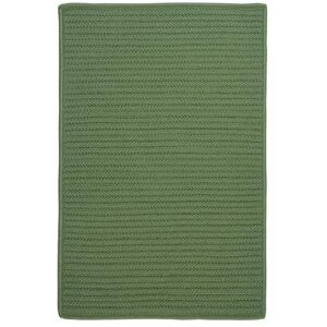 Simple Home Solid Rug by Colonial Mills in Moss Green (Size 8'W X 8'L)