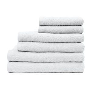 Portofino 6-Pc. Towel Set by ESPALMA in White