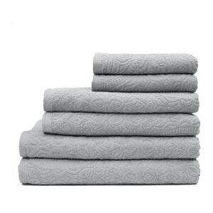 Portofino 6-Pc. Towel Set by ESPALMA in Platinum