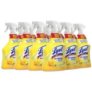 Lysol® """Lysol All-Purpose Cleaner, Lemon Scent, 32-oz, 12 Spray Bottles, RAC75352CT by CleanltSupply.com"""