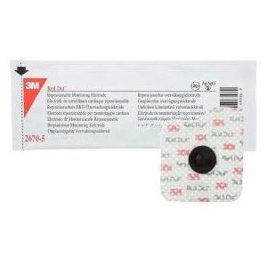 3M """Red Dot EKG Snap Electrode, 1000/Case, 1014767_CS by CleanltSupply.com"""