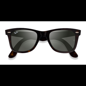 Unisex s wayfarer,wayfarer Shiny Tortoise Acetate Prescription sunglasses - Eyebuydirect s Ray-Ban RB2140