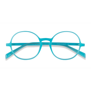 Unisex s round Blue Plastic Prescription eyeglasses - Eyebuydirect s Nocturnal