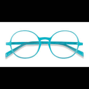 Unisex s round Blue Plastic Prescription eyeglasses - Eyebuydirect s Nocturnal