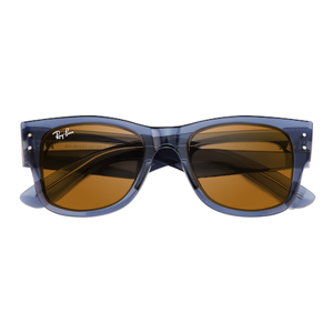 Unisex s wayfarer,wayfarer Transparent Blue Plastic Prescription sunglasses - Eyebuydirect s Ray-Ban RB0840S