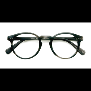 rflkt Unisex s round Striped Granite Acetate Prescription eyeglasses - Eyebuydirect s Theory