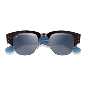 Unisex s browline Tortoise Gunmetal Metal,Plastic Prescription sunglasses - Eyebuydirect s Ray-Ban RB0316S