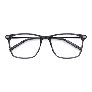 Male s rectangle Gray Acetate, Metal Prescription eyeglasses - Eyebuydirect s Envision