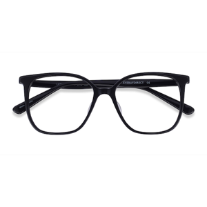 Female s square Black Acetate Prescription eyeglasses - Eyebuydirect s Latte