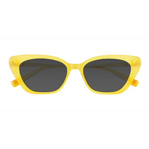 Female s horn Yellow Acetate,Metal Prescription sunglasses - Eyebuydirect s Suzanne