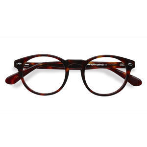 Unisex s oval Tortoise Acetate Prescription eyeglasses - Eyebuydirect s The Loop