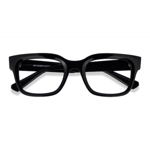 Unisex s rectangle Black Plastic Prescription eyeglasses - Eyebuydirect s Ray-Ban RB7217 Chad