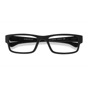 Female s rectangle Satin Black Plastic Prescription eyeglasses - Eyebuydirect s Oakley Airdrop