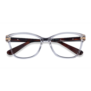 Female s horn Transparent Plastic Prescription eyeglasses - Eyebuydirect s Vogue Eyewear VO2998