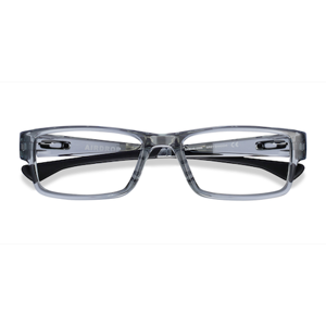 Female s rectangle Gray Shadow Plastic Prescription eyeglasses - Eyebuydirect s Oakley Airdrop