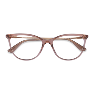 Female s horn Brown Plastic Prescription eyeglasses - Eyebuydirect s Vogue Eyewear VO5239