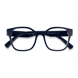 Unisex s square Dark Blue Plastic Prescription eyeglasses - Eyebuydirect s Vogue Eyewear VO5407