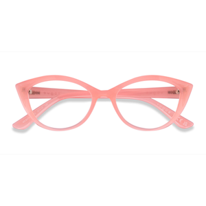 Female s horn Pink Plastic Prescription eyeglasses - Eyebuydirect s Vogue Eyewear VO5375
