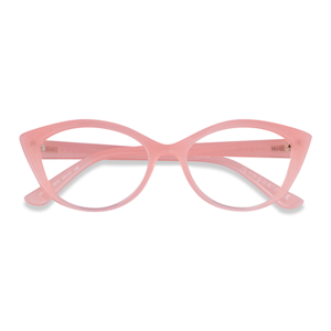 Female s horn Transparent Pink Plastic Prescription eyeglasses - Eyebuydirect s Vogue Eyewear VO5375