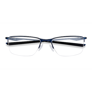 Male s rectangle Matte Midnight Metal Prescription eyeglasses - Eyebuydirect s Oakley Socket 5.5