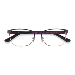 Female s horn Plum Silver Metal Prescription eyeglasses - Eyebuydirect s Vogue Eyewear VO3940