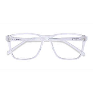 Unisex s square Crystal Plastic Prescription eyeglasses - Eyebuydirect s ARNETTE Big Bad