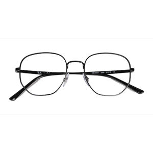 Unisex s square Black Metal Prescription eyeglasses - Eyebuydirect s Ray-Ban RB3682V