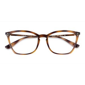 Female s horn Tortoise Transparent Plastic Prescription eyeglasses - Eyebuydirect s Vogue Eyewear VO5277