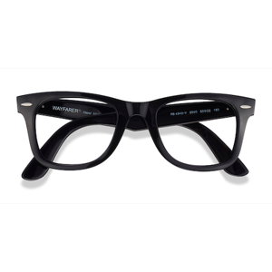 Unisex s wayfarer,square,wayfarer Black Plastic Prescription eyeglasses - Eyebuydirect s Ray-Ban RB4340V