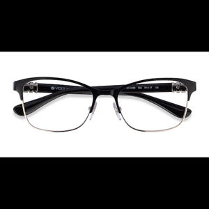 Female s horn Black Silver Metal Prescription eyeglasses - Eyebuydirect s Vogue Eyewear VO4050
