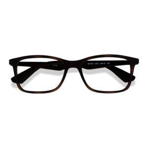 Unisex s rectangle Tortoise Brown Plastic Prescription eyeglasses - Eyebuydirect s Ray-Ban RB7047