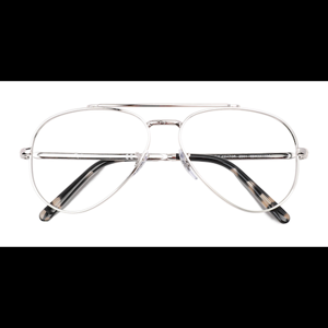 Unisex s aviator Silver Metal Prescription eyeglasses - Eyebuydirect s Ray-Ban RB3625V New Aviator