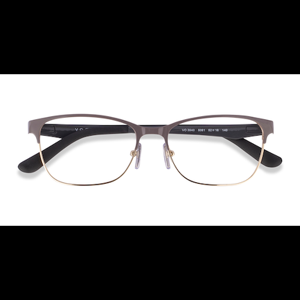 Unisex s horn Dark Gray Metal Prescription eyeglasses - Eyebuydirect s Vogue Eyewear VO3940