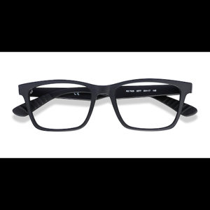 Unisex s rectangle Black Plastic Prescription eyeglasses - Eyebuydirect s Ray-Ban RB7025